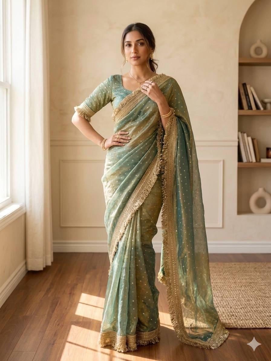 Designer Dessy Wear Luxurious Saree